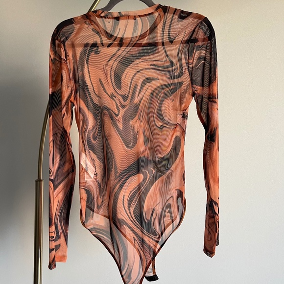 Zara Tops Zara Tulle Bodysuit Poshmark